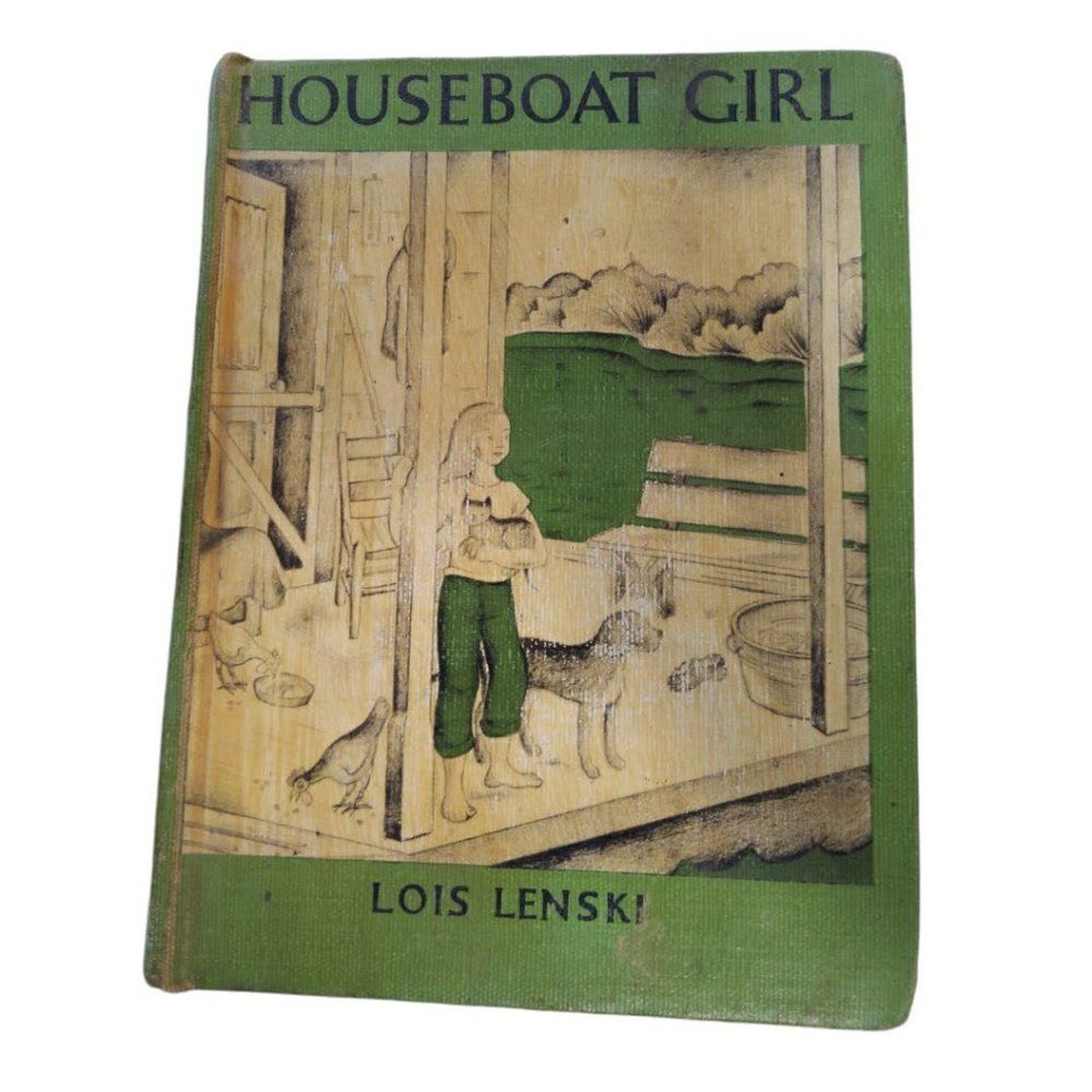 1957 Houseboat Girl Hardcover Book